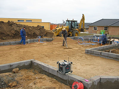 Фундаменты, используемые в загородном строительстве